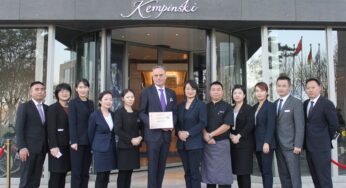 Kempinski Hotel Yinchuan earns 2020 Platinum Traveller Award for Quality Service Hotel of the Year in Greater China