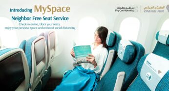 Oman Air provides guests more comfort and convenience with the launch of “My Space”