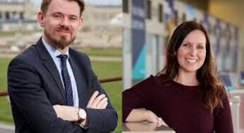 Doncaster Sheffield Airport announces the promotion of Chris Harcombe and Kate Stow