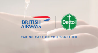 British Airways partners with Dettol to help keep customers and colleagues safe