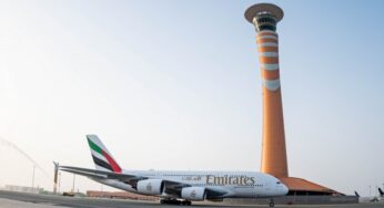 Emirates celebrates its first A380 double-decker service at Terminal 1 in Jeddah’s King Abdulaziz International Airport