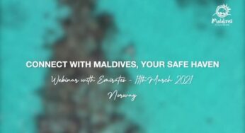 Visit Maldives hosted a joint webinar with Emirates airline