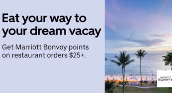 Marriott Bonvoy members can now earn points on Uber Eats and Uber rides