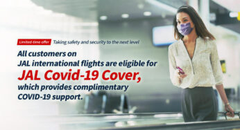 Japan Airlines extends Complimentary Covid-19 Cover