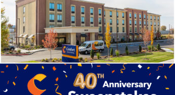 Comfort Hotels launches summer sweepstakes to marks its 40th anniversary