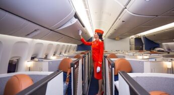 Aeroflot unveils its first Boeing 777 aircraft with retrofitted cabin