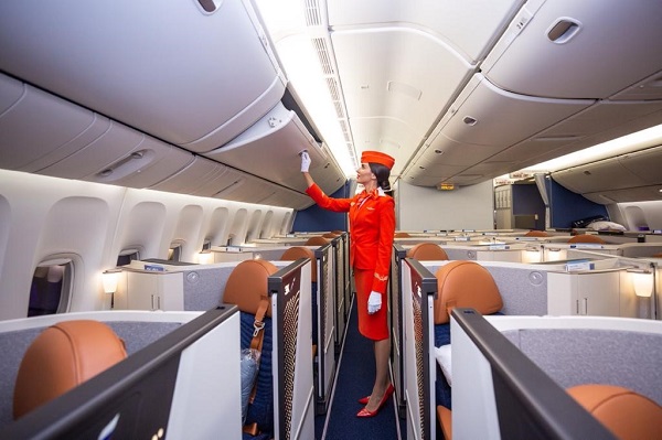 Travel PR News | Aeroflot unveils its first Boeing 777 aircraft with  retrofitted cabin