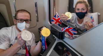 British Airways proudly flies Team GB home from the Tokyo 2020 Olympic Games