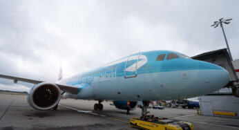 COP26: first ever passenger flight of British Airways powered directly by sustainable aviation fuel (SAF) happened between London Heathrow and Glasgow Airport