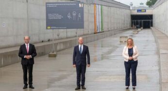 Rail tunnel extension at Munich Airport linking Freising to Erding via the airport completed