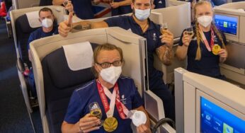 British Airways flies triumphant ParalympicsGB athletes back home