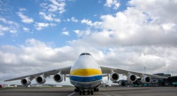 World’s largest aircraft, the Antonov AN-225 lands in Ireland’s longest runway