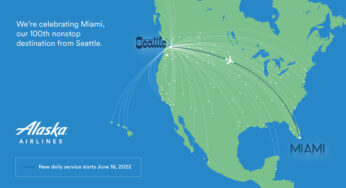 Alaska Airlines announces daily nonstop service between Seattle and Miami