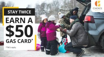 Choice Privileges members can earn $50 Gas Gift Card with the launch of the Fuel Up For Winter Fun promotion