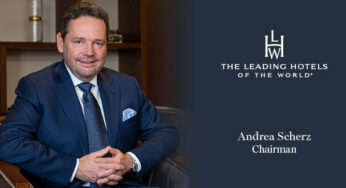 The Leading Hotels of the World named Andrea Scherz as chairman of its Executive Committee