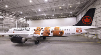 Air Canada unveils its first-ever movie-themed livery in celebration of Disney and Pixar’s Turning Red animated film