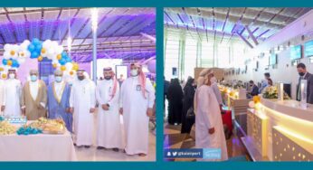 Official ceremony for the Oman Air relocation to the new Terminal 1 at King Abdulaziz International Airport