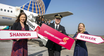 Shannon Airport welcomes United Airlines’ daily nonstop seasonal service to New York/Newark