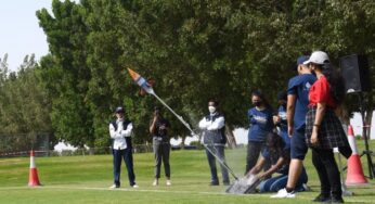 The Emirates Aviation University holds successful annual Water Rocket Competition in collaboration with Boeing