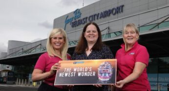 George Best Belfast City Airport celebrates Royal Caribbean International’s first charter flight to Barcelona