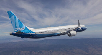 Boeing presents newest and largest members of its 737 MAX and 777X airplane families at the Farnborough International Airshow