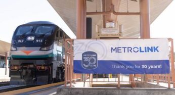 Metrolink marks 30 years of service in Southern California with new, modern logo