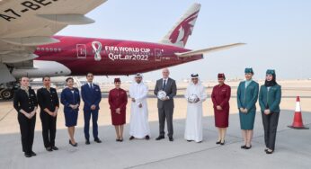 Qatar Airways and FIFA showcase bespoke FIFA World Cup 2022™ branded aircraft