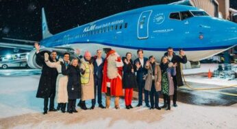 KLM inaugurates service between Rovaniemi and Amsterdam