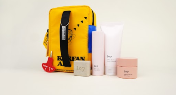 Korean Air Collaborates with 107 Beauty Brand to Launch Upcycled ‘Life Vest’ Cosmetic Pouches, Offering Eco-Friendly Travel Essentials and Supporting Global Environmental Causes