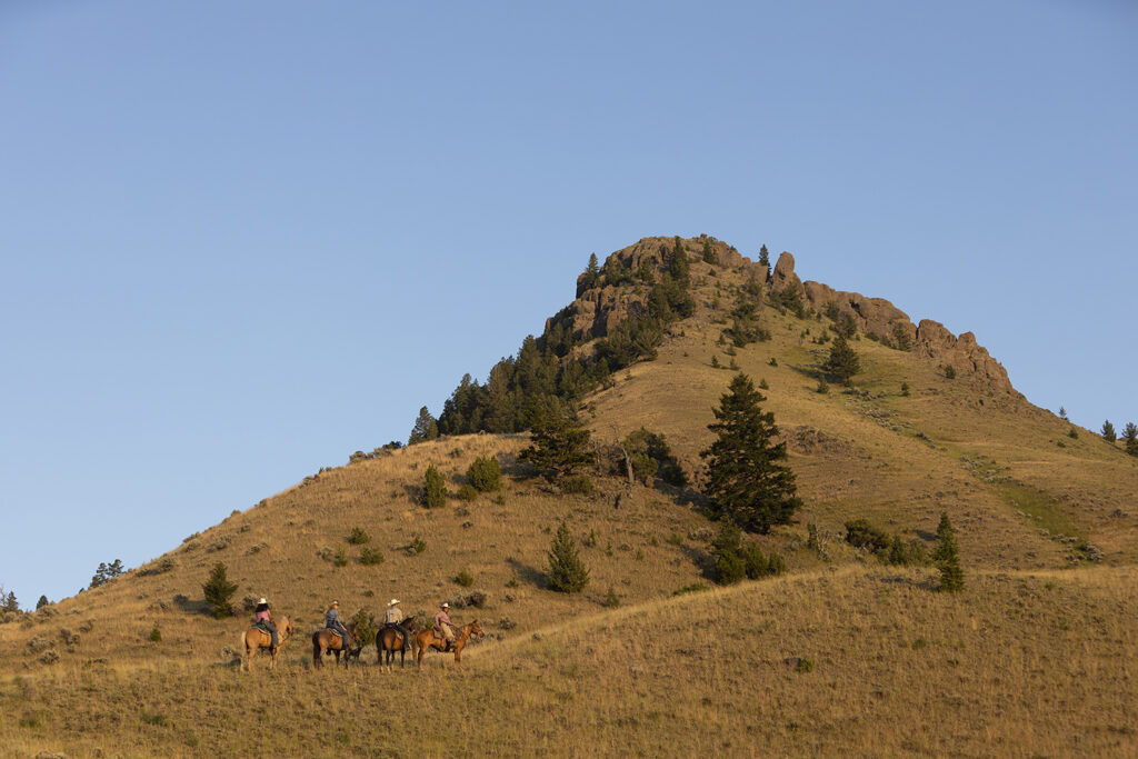 Ride close to Yellowstone; Montana's Historic O.T.O. Ranch is just over 10 miles from the north gates of the national park (c) Scott T Baxter​
