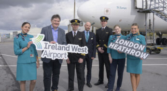 Aer Lingus launches new flights connecting west Ireland to London Heathrow and Hartford, Connecticut from Dublin