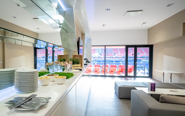 A MATCH Private Suite at a prior FIFA Women's World Cup