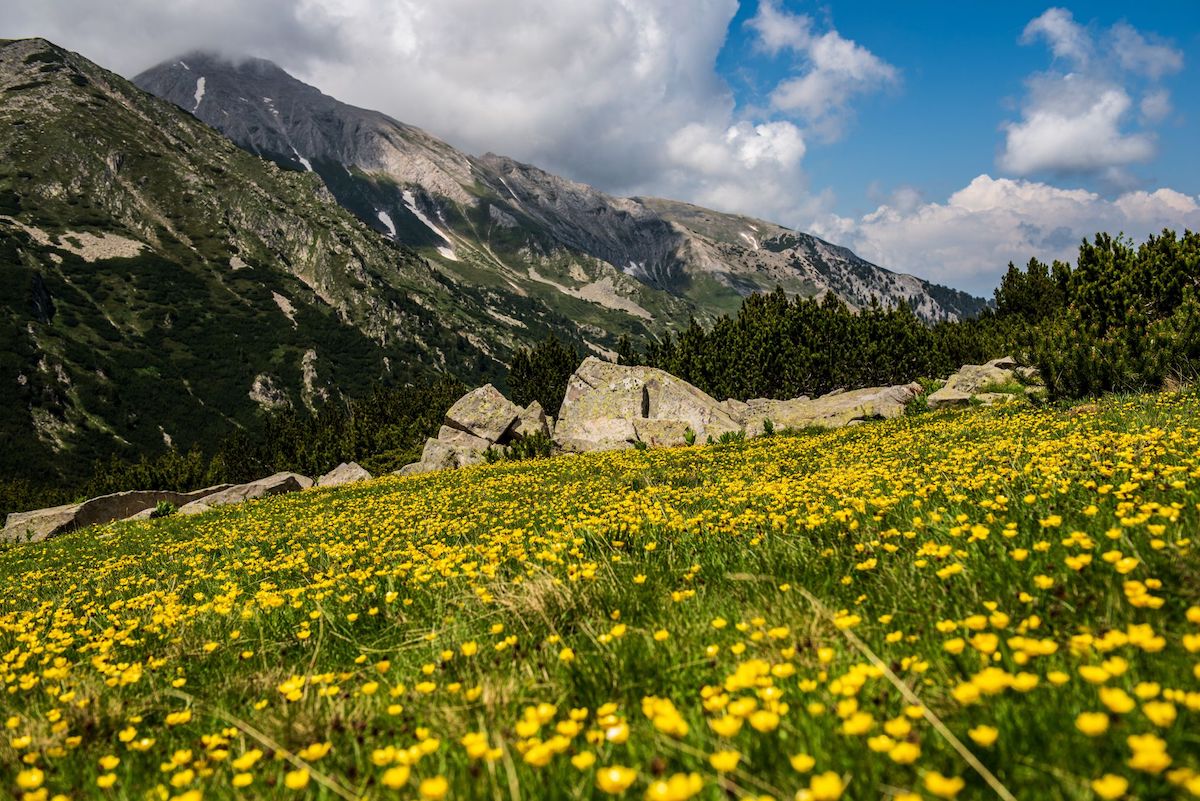 Pirin mountains close to Bansko