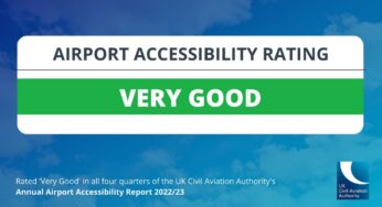 George Best Belfast City Airport Receives ‘Very Good’ Rating for Accessibility Services in CAA Annual Report