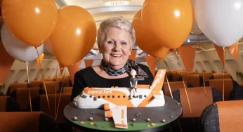 ‘Nana Pam’ Soars as Britain’s Oldest Cabin Crew Member at 73 with easyJet