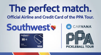 Carvana Professional Pickleball Association Partners with Southwest Airlines as Official Airline and Southwest Rapid Rewards™ Priority Credit Card as Official Credit Card of the PPA Tour