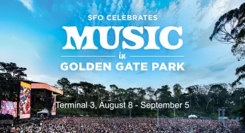 San Francisco International Airport Brings the Sounds of Golden Gate Park Music Scene to Terminal 3