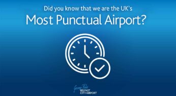 Belfast City Airport Named UK’s Most Punctual Airport for Q1 and Q2 2023