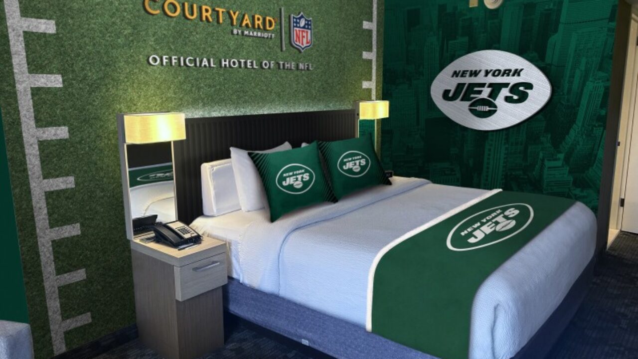 Courtyard by Marriott Reveals the Super Bowl Sleepover Suite