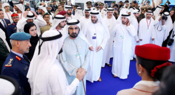 HH Sheikh Mohammed bin Rashid Al Maktoum Visits Emirates at Dubai Air Show 2023, Witnesses Cutting-Edge Employee Training Technologies