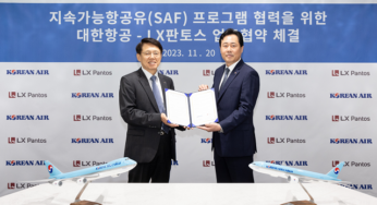 Korean Air and LX Pantos Partner to Promote Sustainable Aviation Fuel Use in Cargo Flights