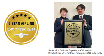 Japan Airlines Continues Reign as 5-Star Airline, Sets Standards for Customer Experience