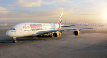 Emirates Debuts Special A380 Livery Celebrating 20 Years of Global Humanitarian Work for Children