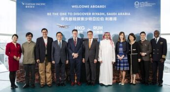 Cathay Pacific Launches Direct Hong Kong-Riyadh Flights, Enhancing Links with Saudi Arabia