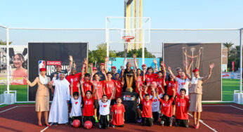 Emirates NBA Cup 2024 Launches in Dubai with NBA Icon James Worthy, Youth Clinic, and Exciting Season Opener