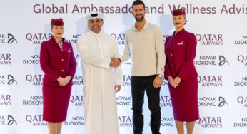 Qatar Airways and Novak Djokovic Announce Multi-Year Partnership to Promote Wellness and Excellence