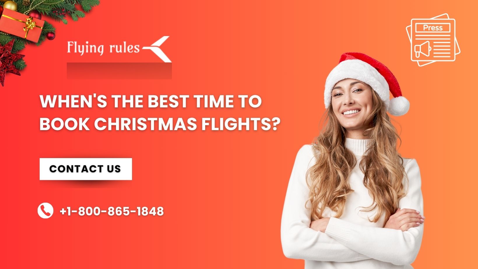 Best Time To Book Christmas Flights