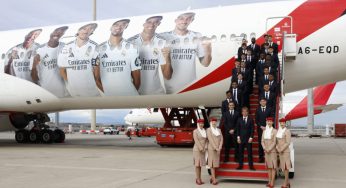 Emirates Unveils Special Livery on Boeing 777 for Real Madrid Ahead of Spanish Super Cup