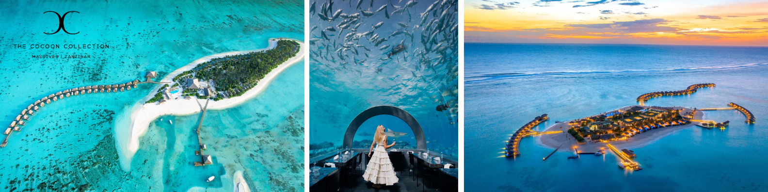 The Cocoon Collection in the Maldives